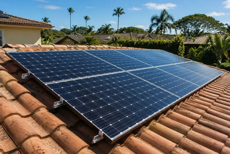 Installation de panneaux solaires à Palaja